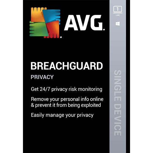 AVG BreachGuard 1 PC 1 Year